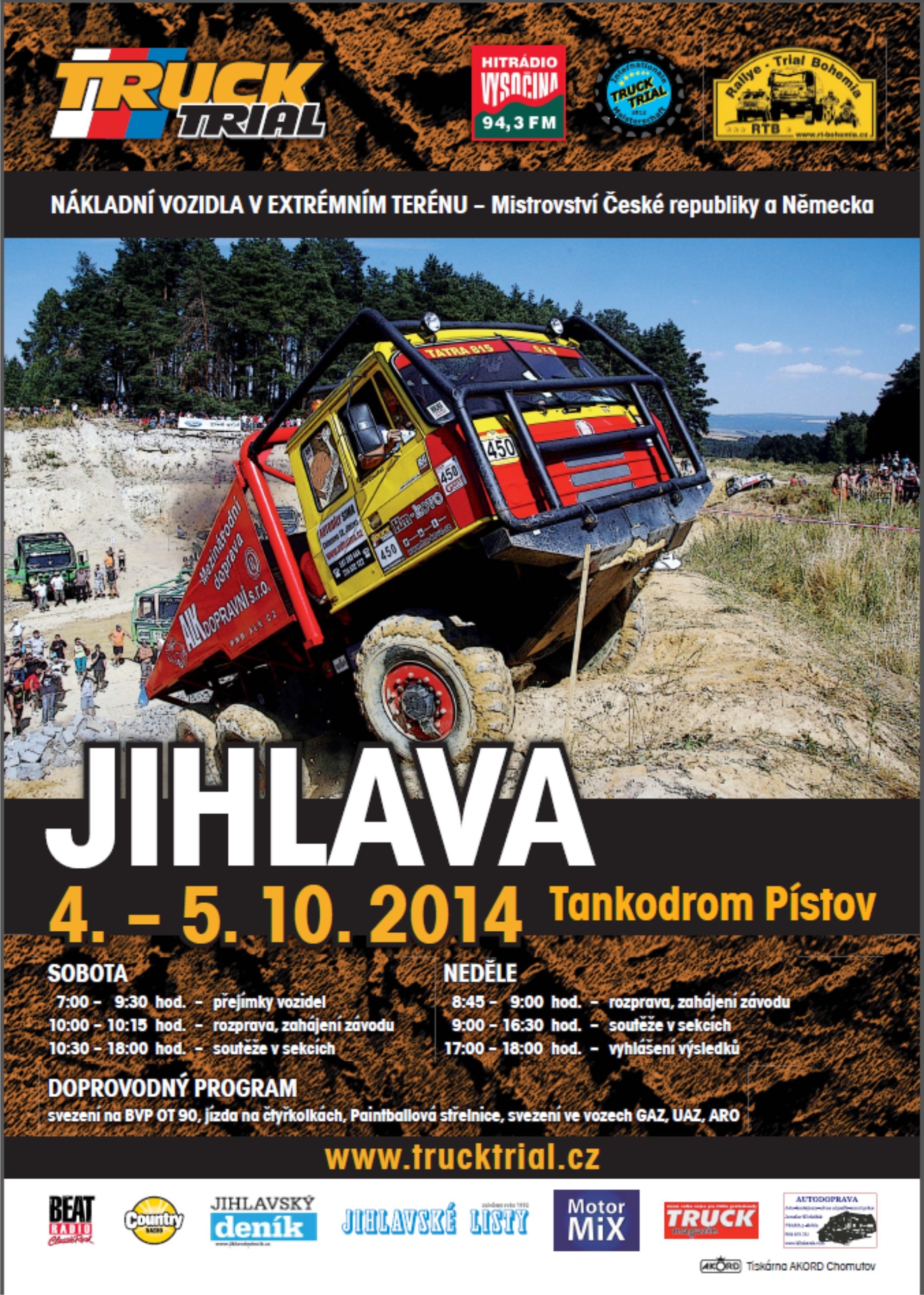 TRUCK TRIAL podzim 2014